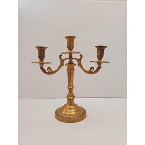 Vintage candelabra candle holders/ 3 arm candelabras/ candelabra perfect for